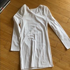 Long sleeve t shirt bodycon dress NWOT